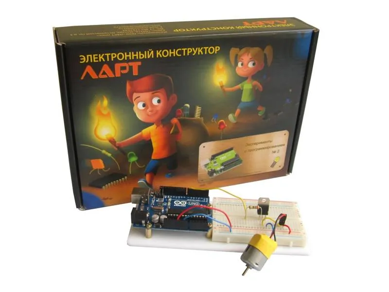 Электронный конструктор «Эксперименты №2» с ЖК Nokia5110