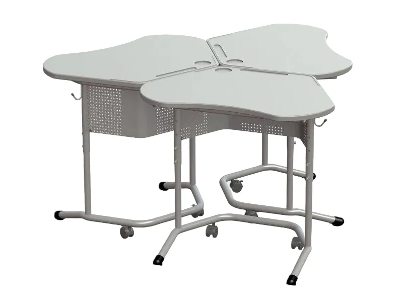 Школьный стол трапеция ШСТ17 (регулировка по высоте, цвет в ассортименте)