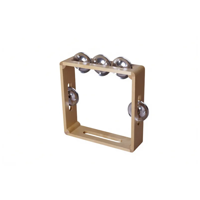 Тамбурин из массива березы, D 20 см