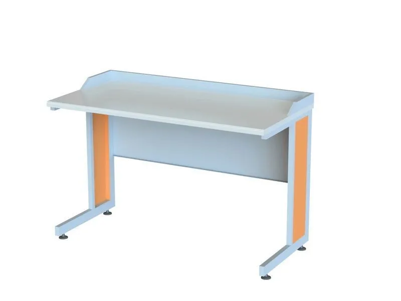 Лабораторный стол ученический 1200×600×750 с бортиком