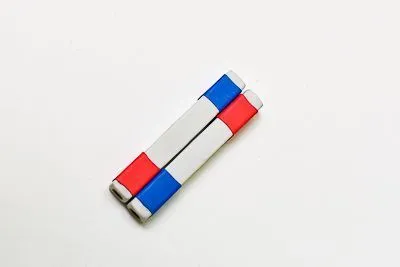 Магнит полосовой лабораторный 50 мм (2 шт.)