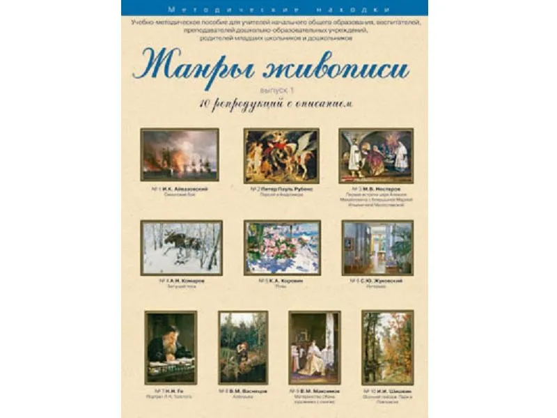 Набор репродукций "Жанры живописи" А3 — Выпуск 1