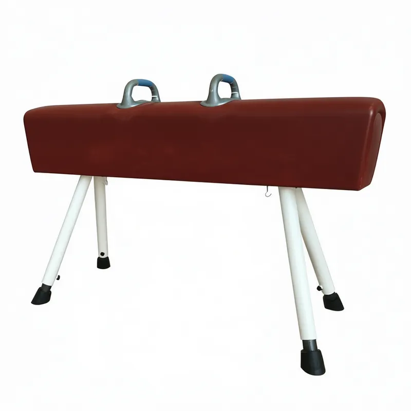 Конь гимнастический прыжковый переменной высоты, 28х160х35см