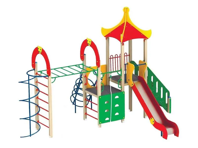 Игровой комплекс "Рукоход - Пагода", h1500