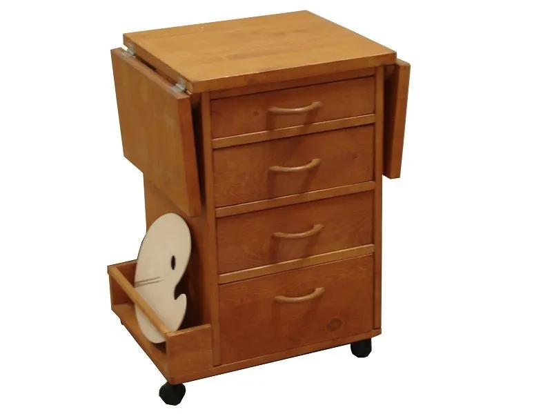 Тумбочка художника 4 ящика