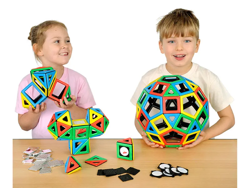 Конструктор Полидрон Магнитный Супер (5+) комплект на группу