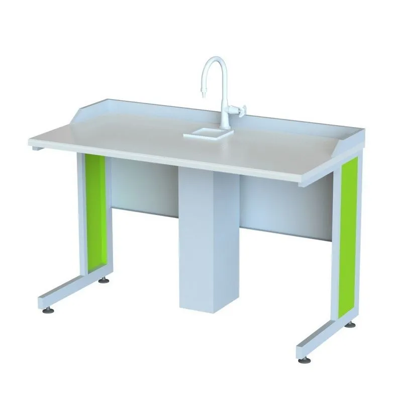 Лабораторный стол ученический 1200×600×750 мм с бортиком