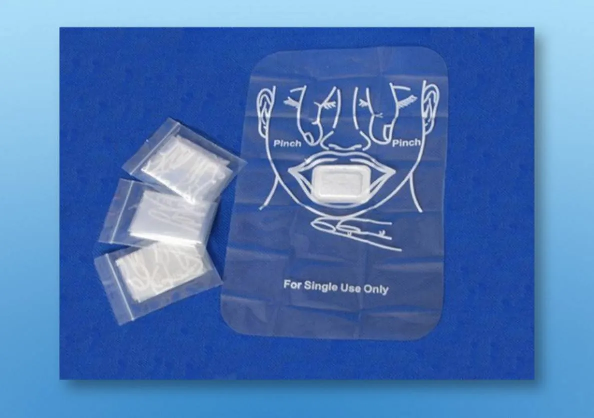 Пленочные лицевые маски для тренажеров — 100 шт