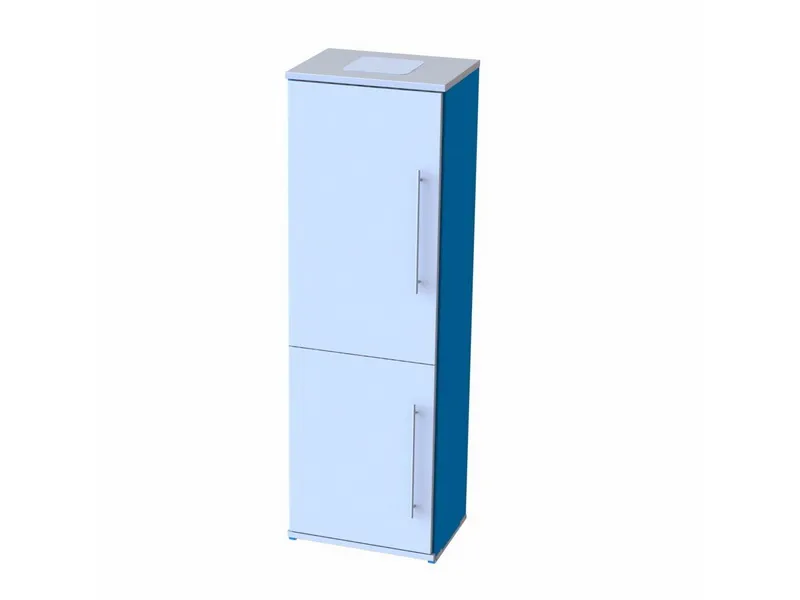 Лабораторный шкаф ПЛМ-ШП-800, 800×450×1900 мм