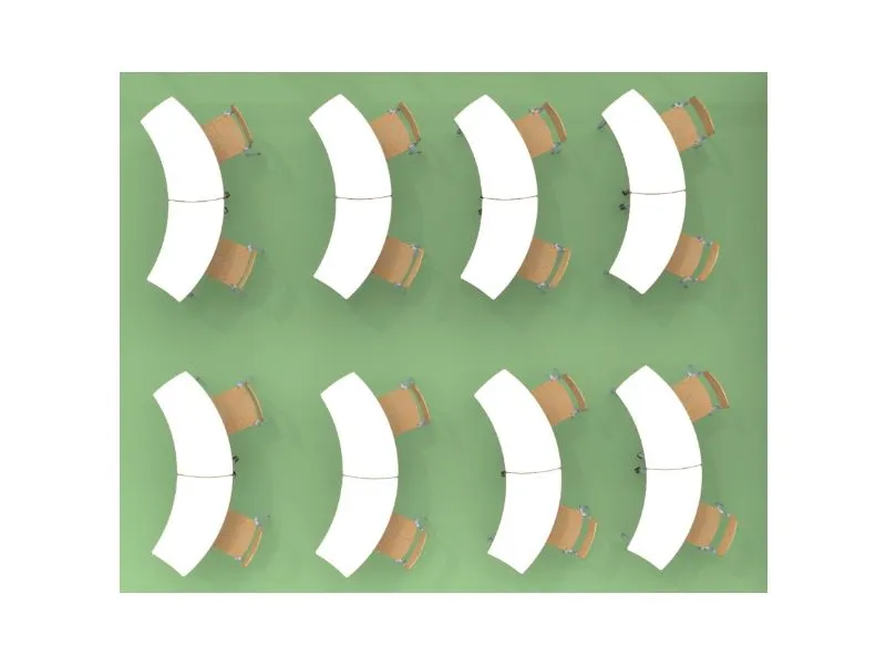 Стол-трансформер "Ромашка П" Лайн (рост 1–8)