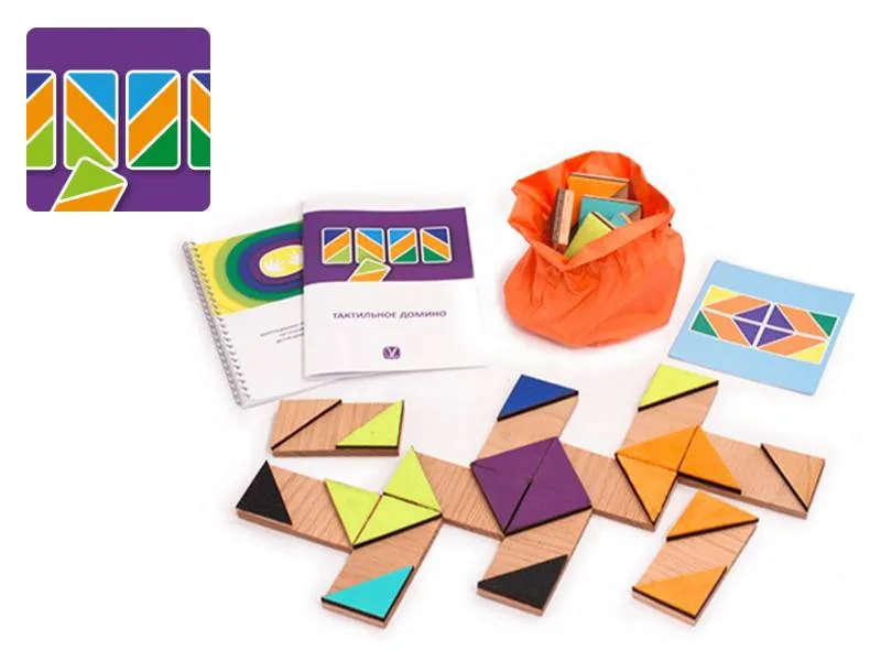 Комплект методических материалов Тактильное домино