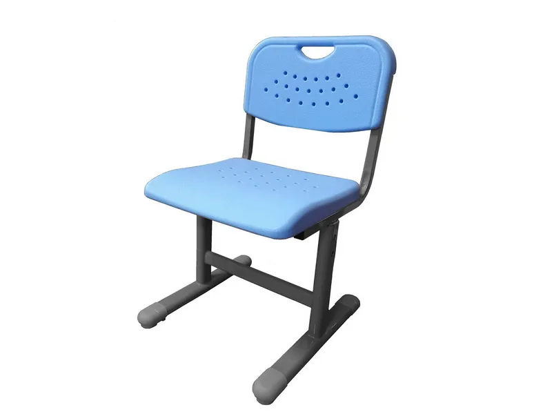 Стул ученический, регулируемый, сидение пластик (цвет на выбор)