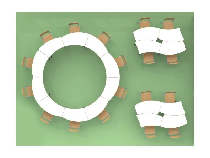 Стол-трансформер "Ромашка П" Лайн (рост 1–8)