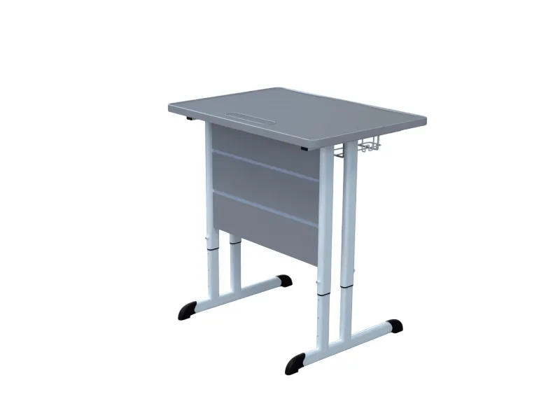 Стол ученический одноместный на плоскоовальной трубе