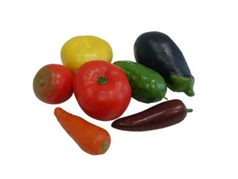 Набор муляжей овощей, 8 предметов