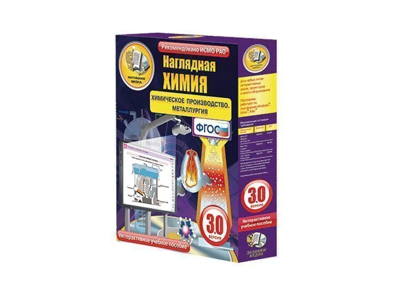 Интерактивное пособие «Химическое производство и металлургия», 11 класс