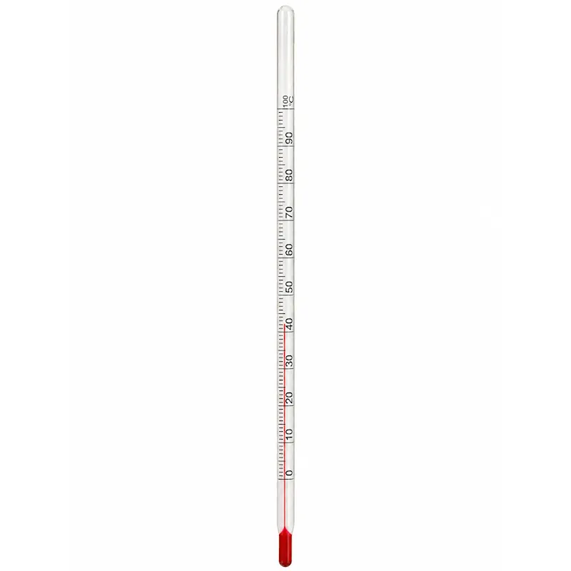 Лабораторный жидкостный термометр 0–100°C ЭДГ-2371