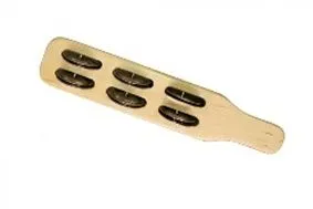 Джингл-стик румба деревянный с 6 парами джинглов