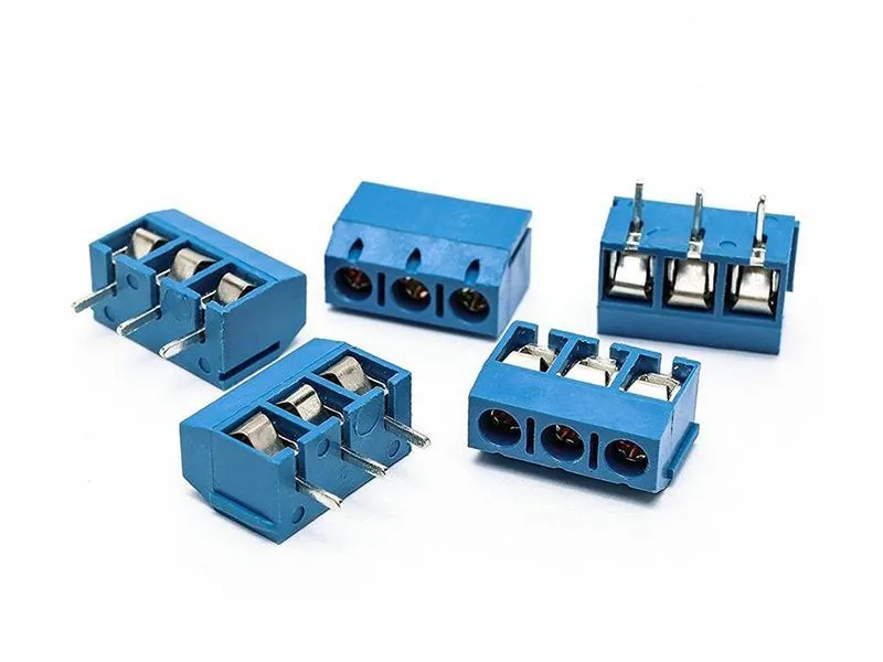 Клемма винтовая KF301-3P-B 5.08 мм