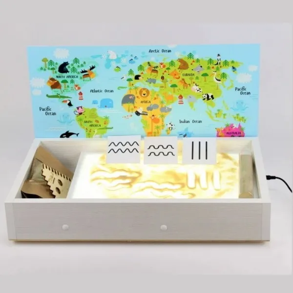 Планшет для песочной терапии «Магия песка» 500×300 мм