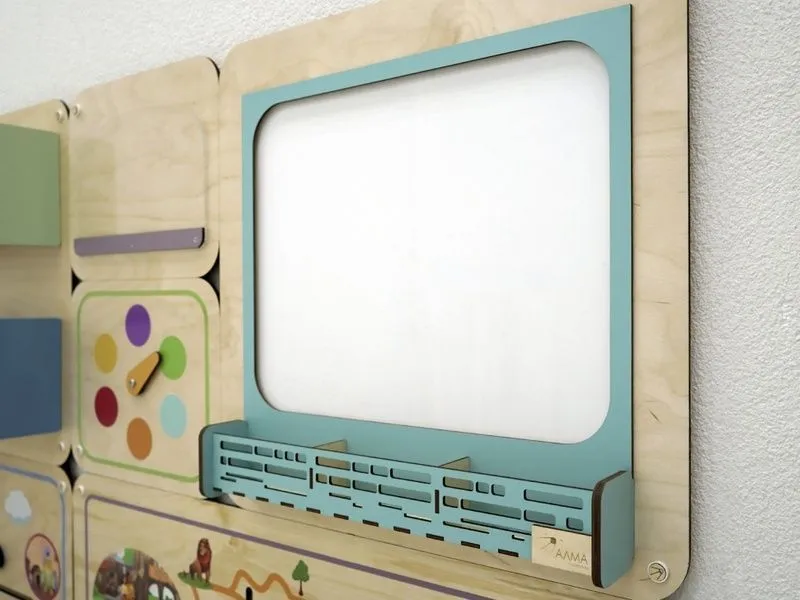 Дидактическая настенная панель для английского, 4 модуля