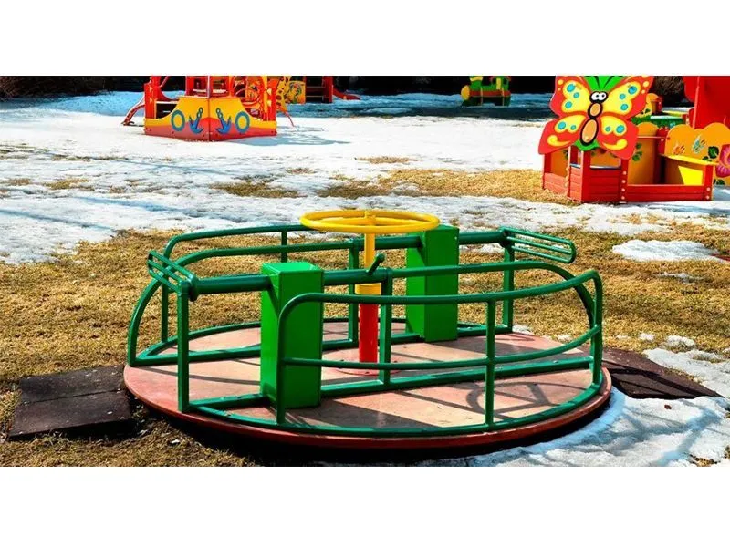Карусель для детей с особыми потребностями 230×230×100 см