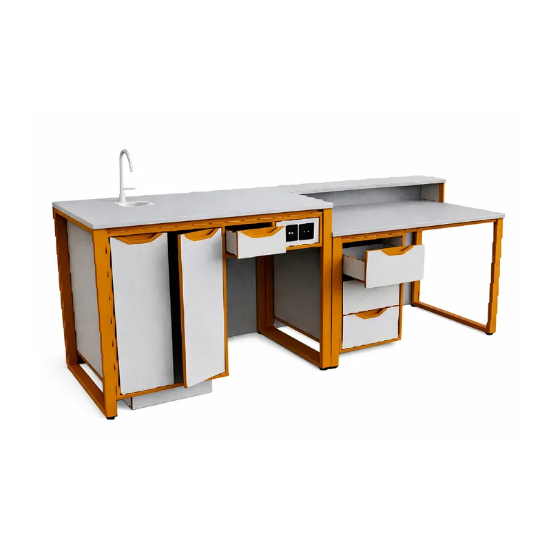 Демонстрационный стол для химии/биологии, ЛДСП 26 мм