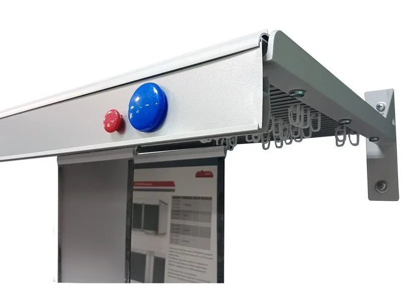 Алюминиевая картотека 2 м — до 20 плакатов