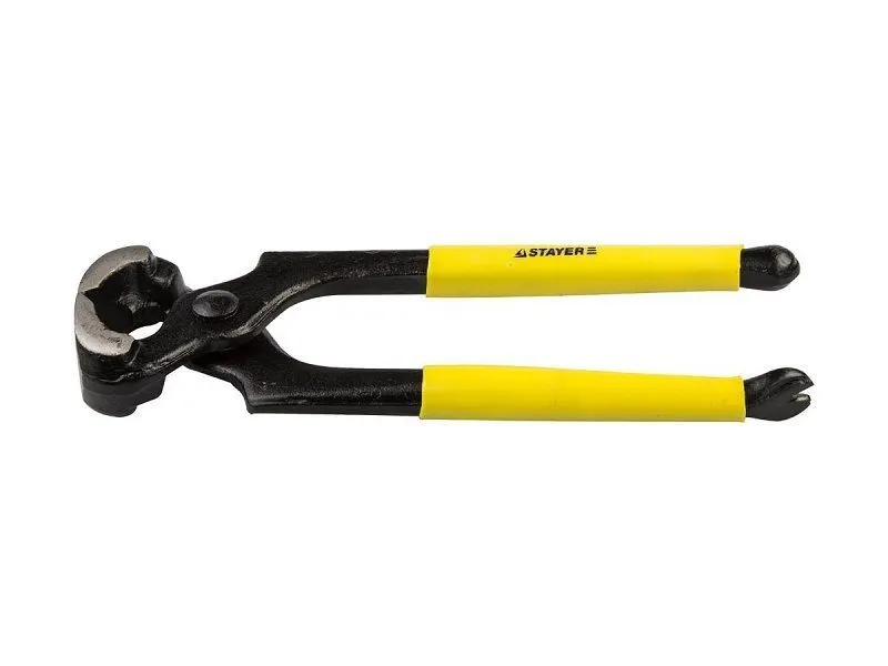 Клещи строительные STAYER с гвоздодером ручки в ПВХ, 200 мм