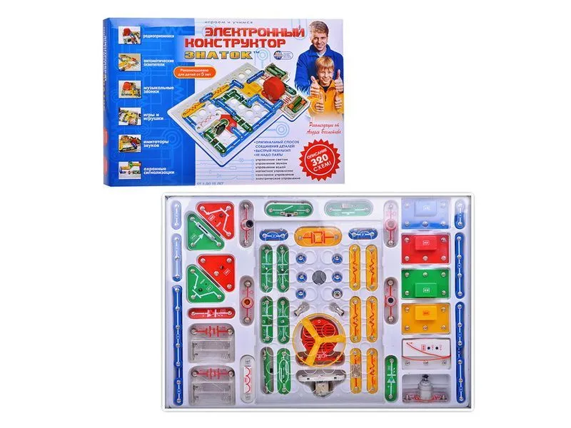 Электронный конструктор "ЗНАТОК" — 320 схем