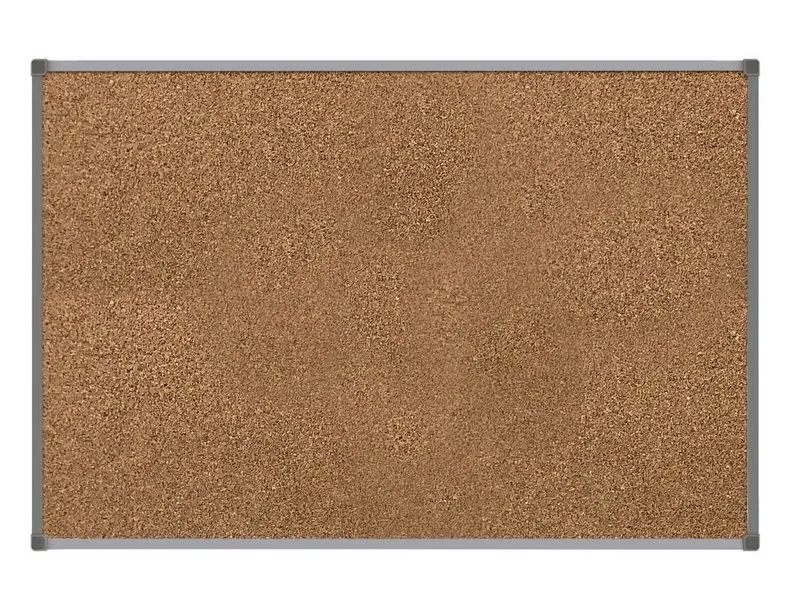Пробковая доска 50×70 с анодированным алюминиевым профилем