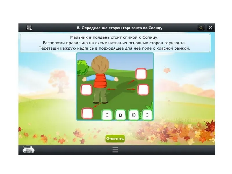 Электронные образовательные ресурсы по предмету Окружающий мир (1 класс)