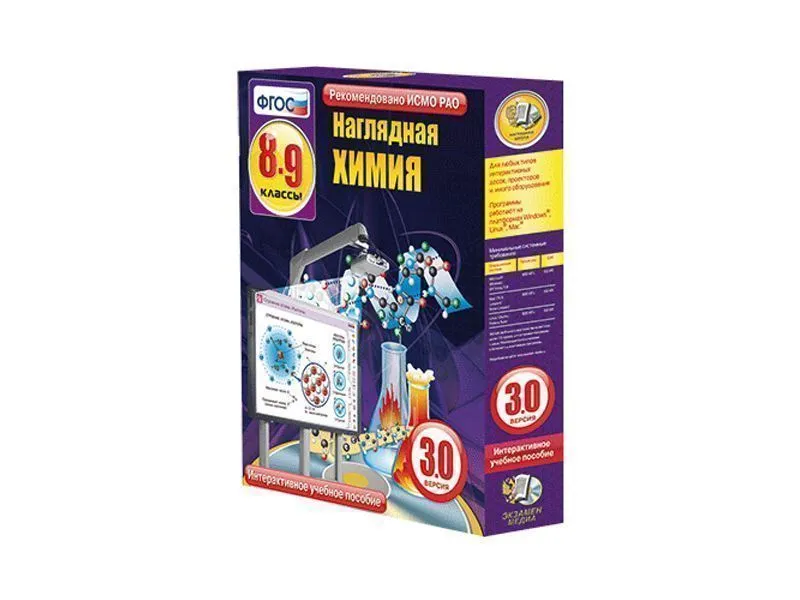 Наглядная химия для 8–9 классов