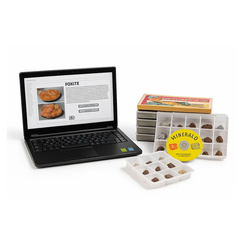 Коллекция натурально-интерактивная Полезные ископаемые