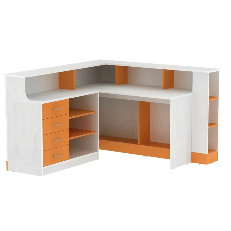 Кафедра 1600х1700х1000 мм (серый/дуб сонома)