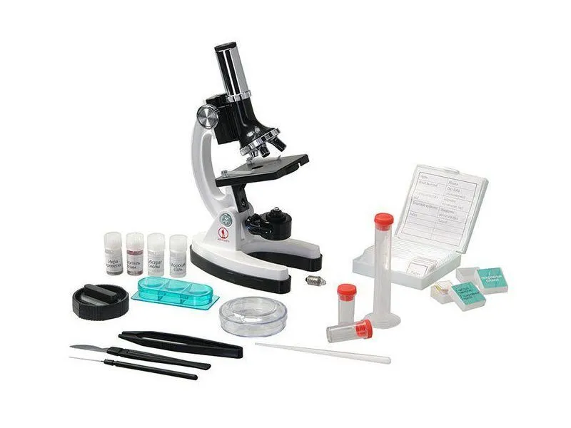 Микроскоп Микромед 100x–900x, в кейсе