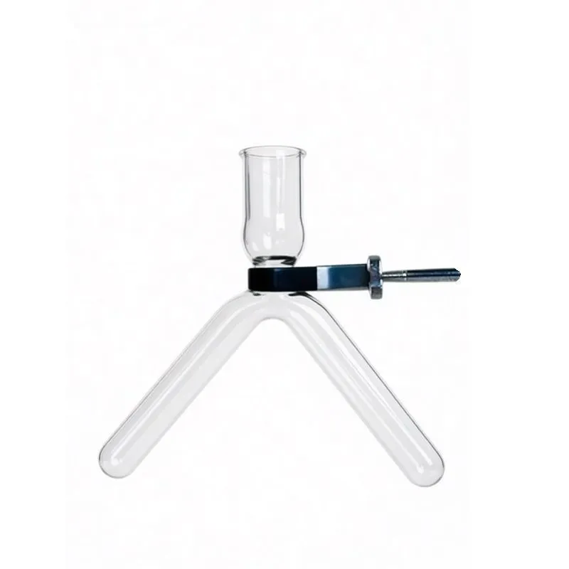 Пробирка двухколенная стеклянная