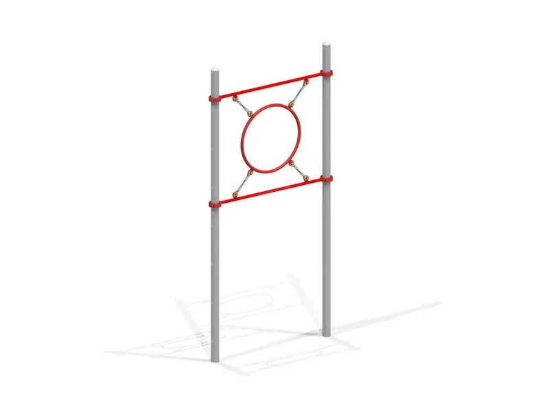 Стойка для метания, 162,5х14х343