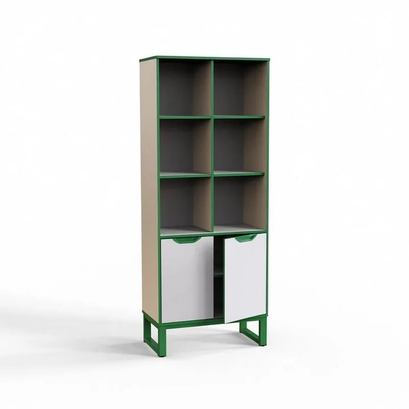 Шкаф полуоткрытый с низким фасадом 800×430×2000 мм