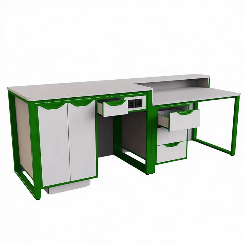 Стол демонстрационный для кабинета химии/биологии 2400×750 мм