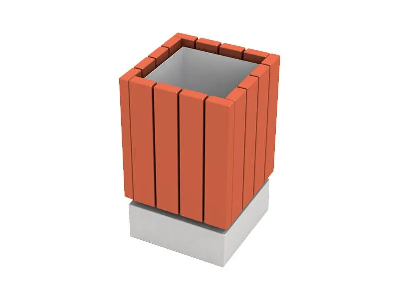 Урна уличная МФ6.061 на ж/б основании