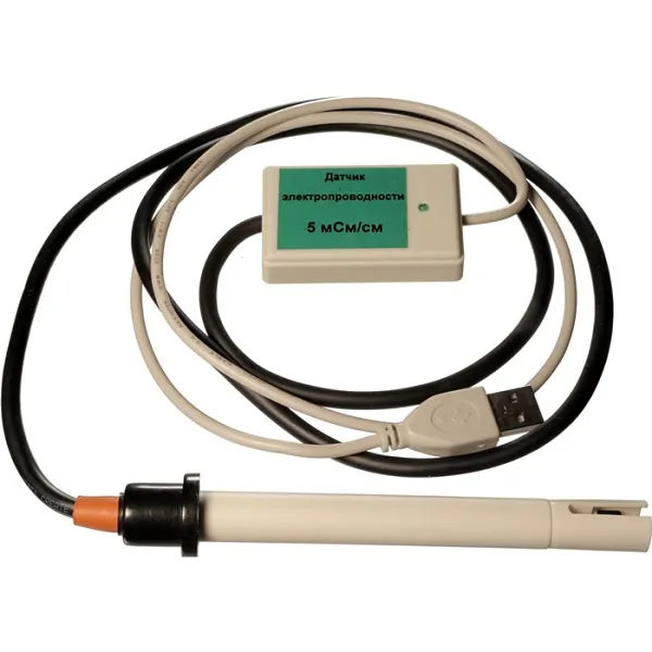 USB-датчик электропроводности ЛМК-135 (до 5000 мкСм/см)