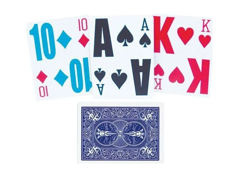 Карты игральные для слабовидящих адаптированные