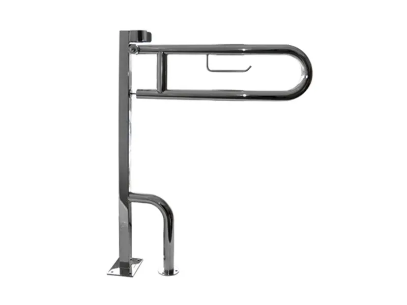 Поручень откидной на стойке