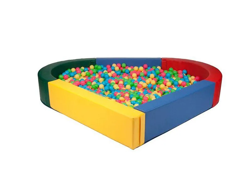 Сухой бассейн Сердечко разборный, мягкое дно