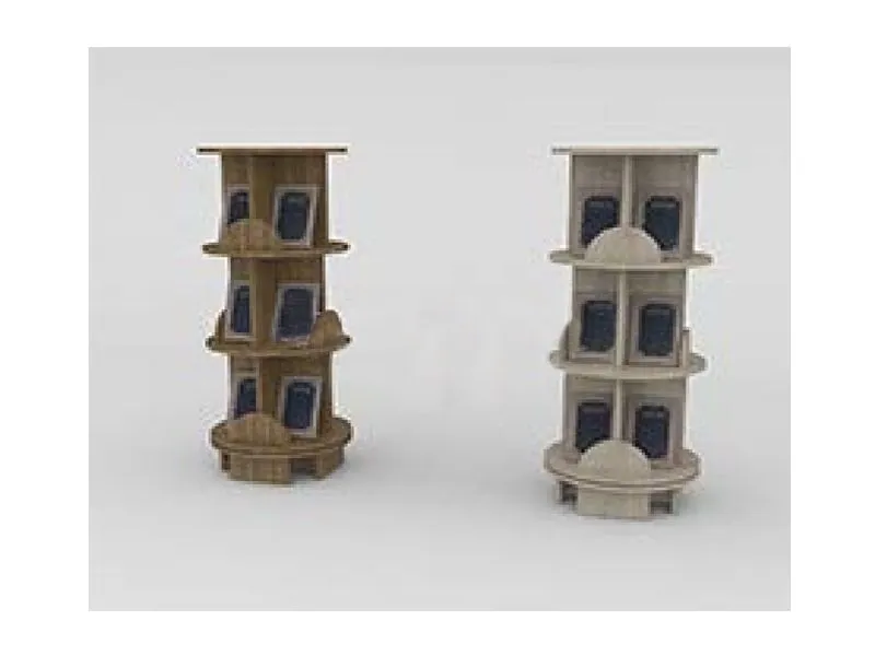 Витрина вращающаяся низкая 450х450х1100