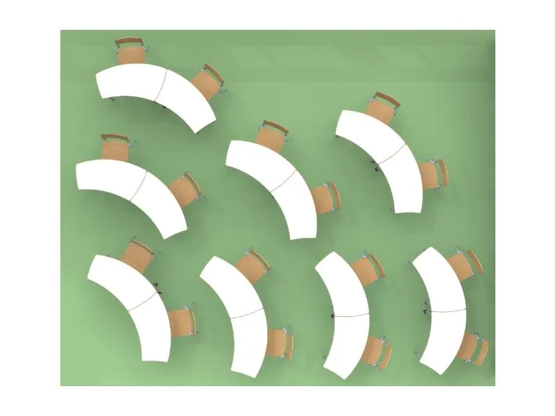 Стол-трансформер "Ромашка П" Лайн (рост 1–8)