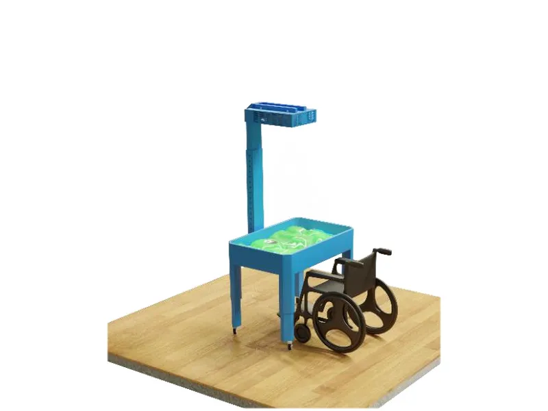 Интерактивная песочница «Доступная среда» на колесах