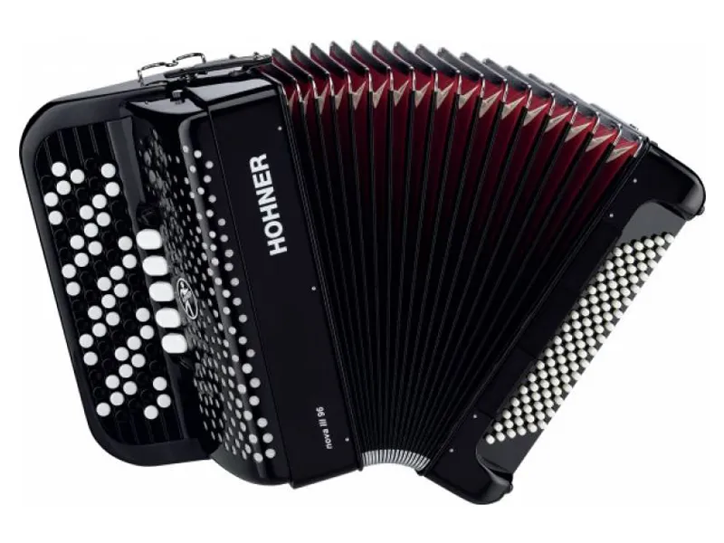 Баян HOHNER Nova III 96, 7/8 чёрный