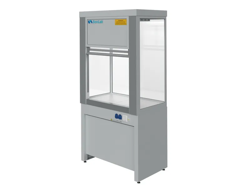 Шкаф вытяжной демонстрационный СВЛ-ШВД-900 1050×675×2200 мм